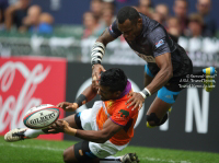 Action from the 2014 Cathay Pacific / HSBC Hong Kong Sevens