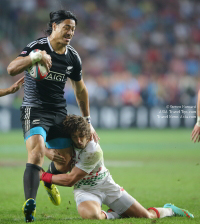 New Zealand proved too strong for England at the Hong Kong Sevens in 2014