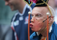 Fancy dress is always a fun part of the Cathay Pacific / HSBC Hong Kong Sevens