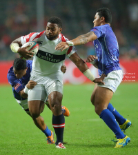 Action from the 2014 Cathay Pacific / HSBC Hong Kong Sevens