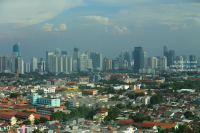Jakarta City, Indonesia. Thai Lion Air Launches Flights from Bangkok to KL and Jakarta