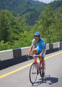 Cycling is popular in Almaty, but with so many mountains it is not an easy ride!