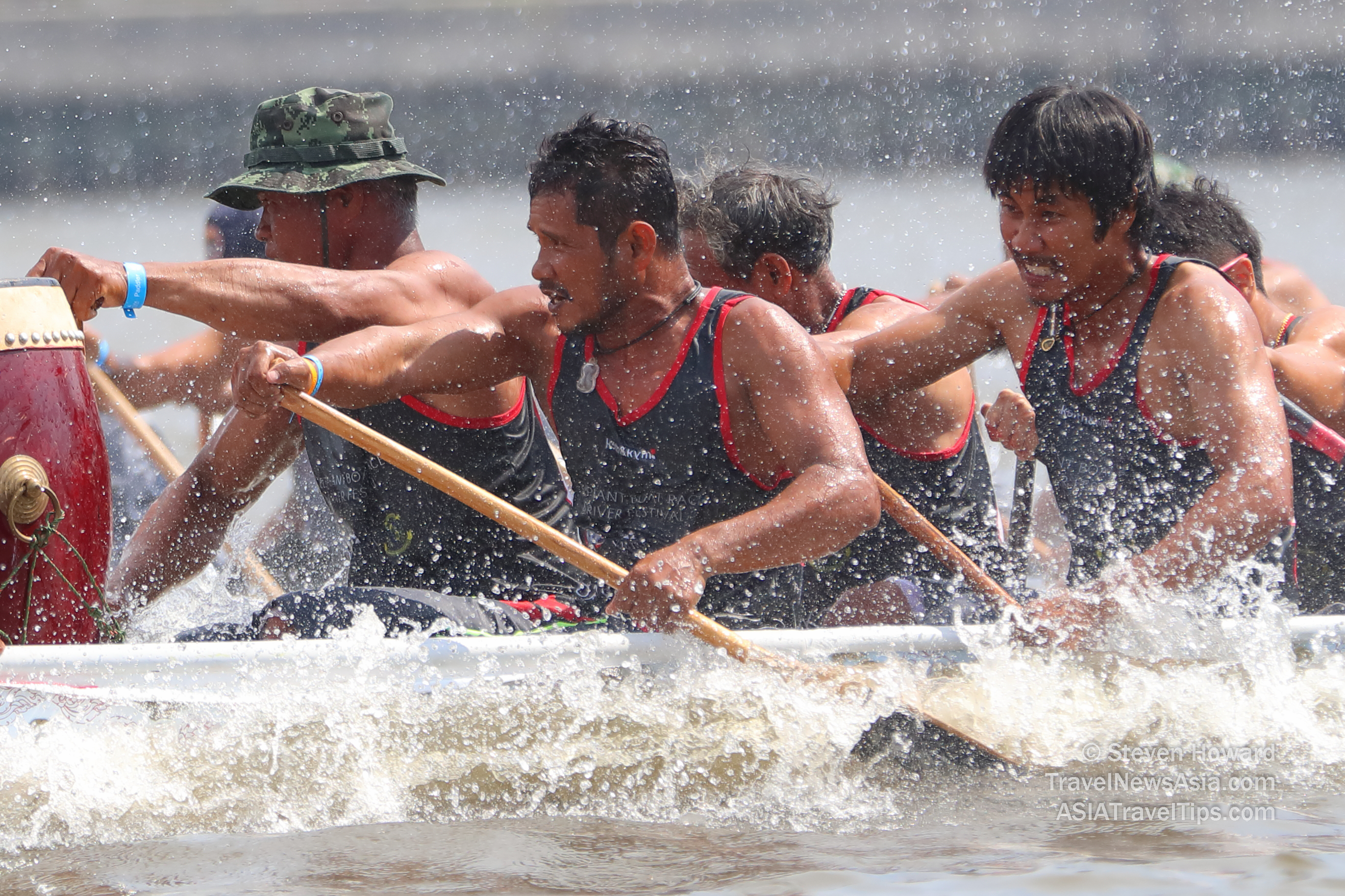 Thailand to host the IDBF World Dragon Boat Racing Championships from 20-25 August 2019. Picture by Steven Howard of TravelNewsAsia.com Click to enlarge.