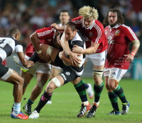 Pictures of The British and Irish Lionsv The Barbarians in Hong Kong on 1 June 2013