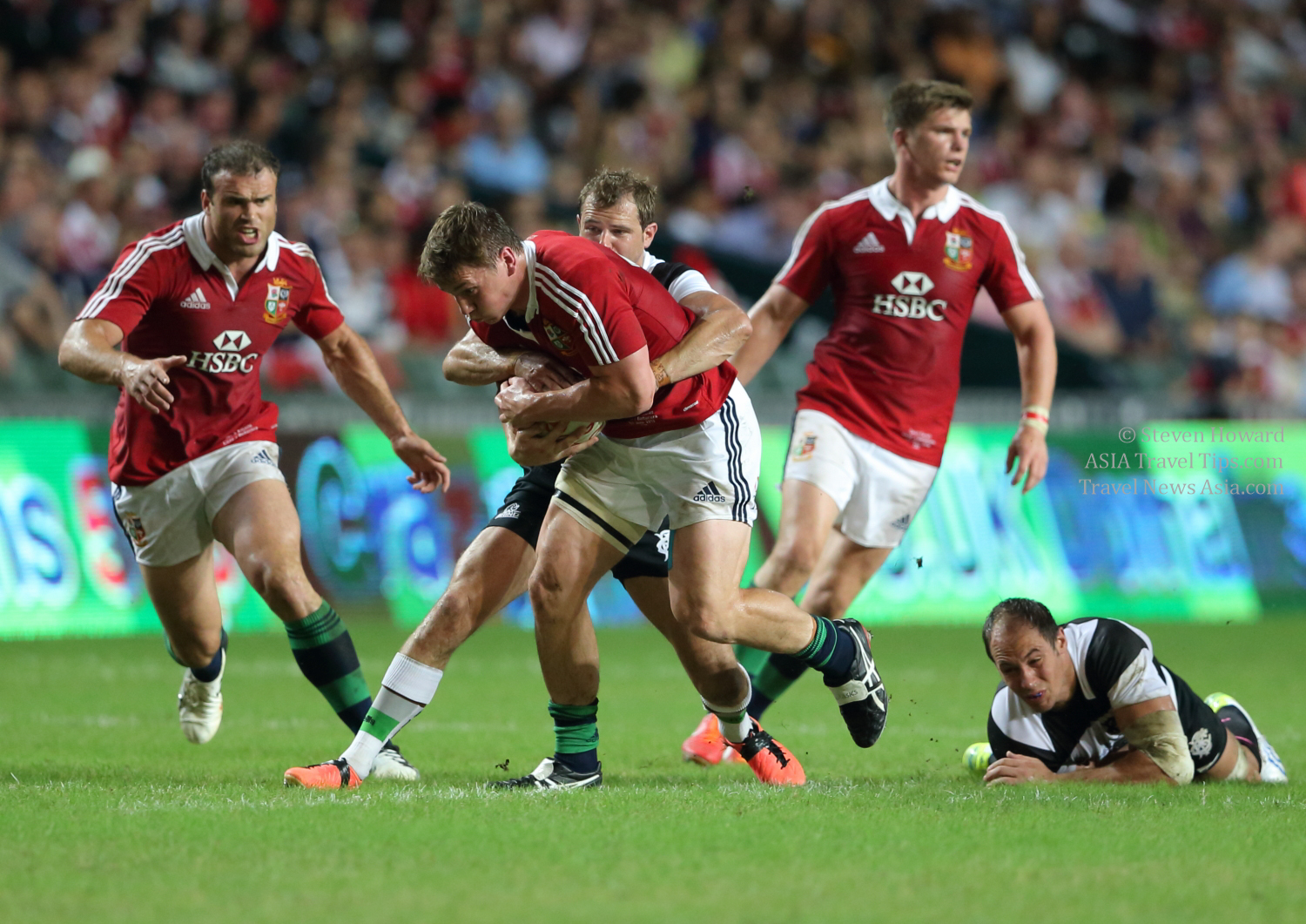 Pictures of The British and Irish Lionsv The Barbarians in Hong Kong on 1 June 2013