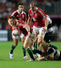 Pictures of The British and Irish Lionsv The Barbarians in Hong Kong on 1 June 2013