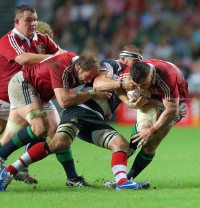 Pictures of The British and Irish Lionsv The Barbarians in Hong Kong on 1 June 2013