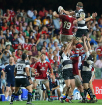 Pictures of The British and Irish Lionsv The Barbarians in Hong Kong on 1 June 2013