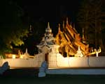 Pictures of the Mandarin Oriental Dhara Dhevi Chiang Mai at night