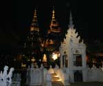 Pictures of the Mandarin Oriental Dhara Dhevi Chiang Mai at night