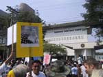 Pictures of the Bangkok Peace Rally demonstrating against military action against Iraq - 15 February, 2003