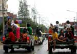 Pictures of Songkran 2007 taken in Khon Kaen, Thailand - click to enlarge image (opens in new window)