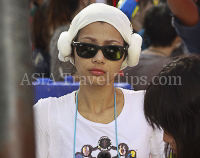 Pictures of Songkran 2012, taken on Friday, 13 April 2012, on Silom Road in Bangkok.