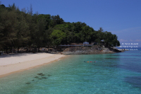 Popular snorkeling spot in Terngganu, Malaysia.