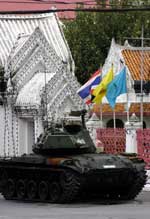 Pictures of the morning after the Thailand Military Coup of September 2006