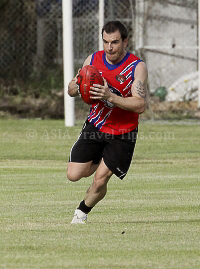 Aussie Rules Football (AFL) Pictures of Thailand Tigers in Action in Bangkok on 16 June 2012