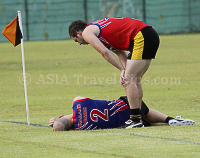 Aussie Rules Football (AFL) Pictures of Thailand Tigers in Action in Bangkok on 16 June 2012