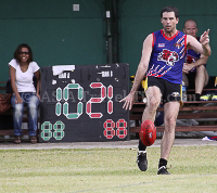 Aussie Rules Football (AFL) Pictures of Thailand Tigers in Action in Bangkok on 16 June 2012