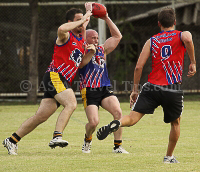 Aussie Rules Football (AFL) Pictures of Thailand Tigers in Action in Bangkok on 16 June 2012