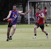 Aussie Rules Football (AFL) Pictures of Thailand Tigers in Action in Bangkok on 16 June 2012