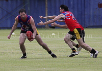 Aussie Rules Football (AFL) Pictures of Thailand Tigers in Action in Bangkok on 16 June 2012