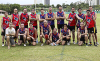 Aussie Rules Football (AFL) Pictures of Thailand Tigers in Action in Bangkok on 16 June 2012