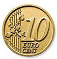 Pictures of the Euro Coins and Notes