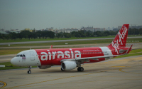 AirAisa Airbus A320 at Don Mueang Airport in Bangkok, Thailand