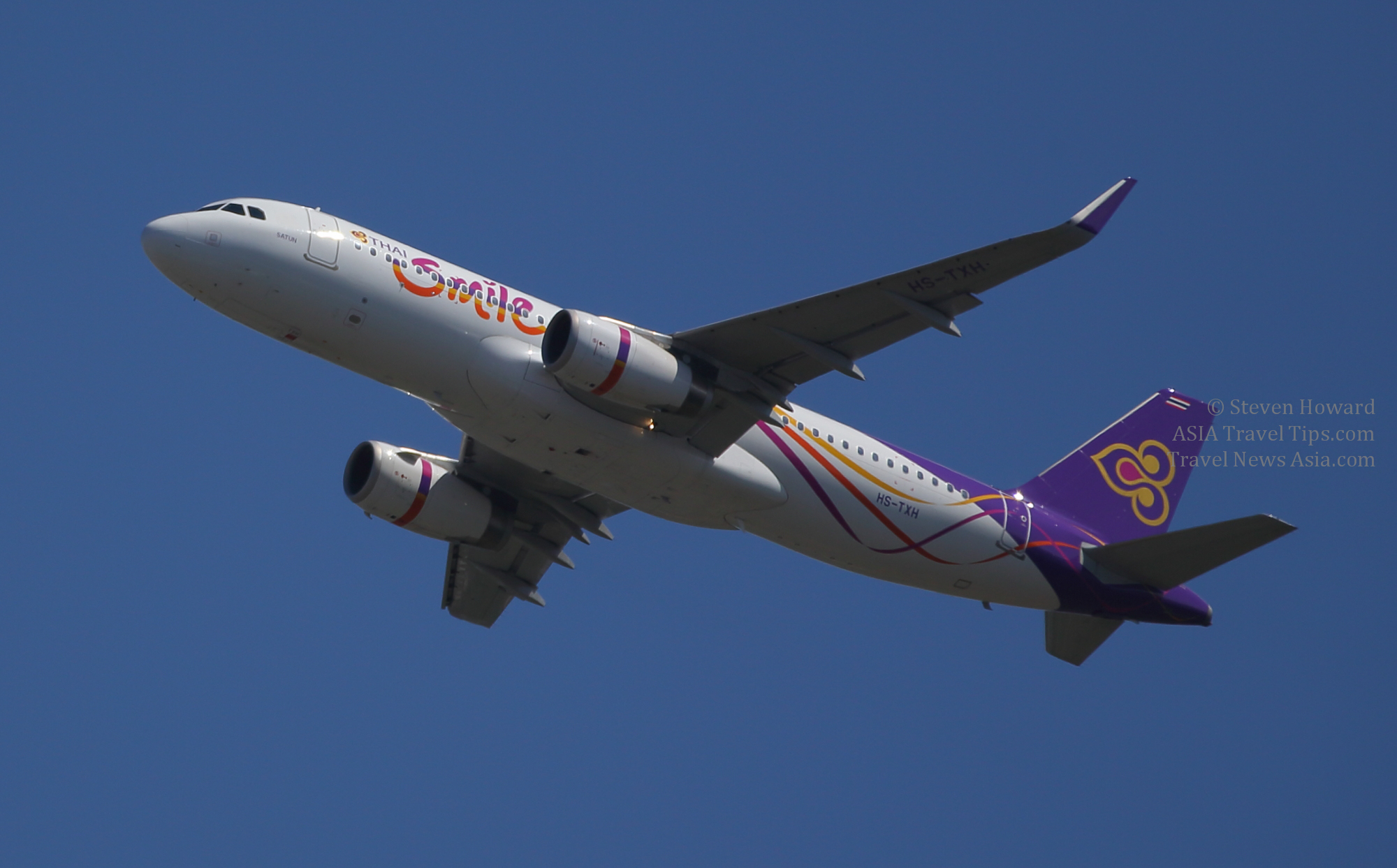 Thai Smile started operating daily Hong Kong flights to and from Bangkok and Phuket on 28 October 2018. Picture by Steven Howard of TravelNewsAsia.com Click to enlarge.