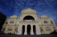 Penang Town Hall is just one of many beautiful sights within an easy walk from the Armenian Street Heritage Hotel