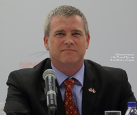 U.S. Ambassador to Singapore, Kirk Wagar, at Singapore Airshow 2014