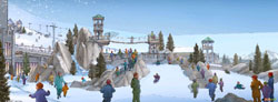 Artists Impression of Ski Dubai