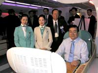 Korean Air Displays A380 Interior Design