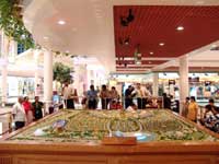 Model of Falcon City Project in Dubai