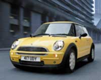 The stylish Mini Cooper is available at Hertz UAE