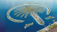 The Palm Jumeirah in Dubai