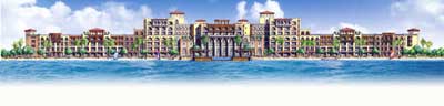 The Shangri-La Hotel, Qaryat Al Beri in Abu Dhabi, designed by Northpoint Architect of Johannesburg, South Africa - click to ENLARGE