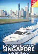 Boat Asia 2007 looks set to Break Records with 40% increase in Early-Bird Exhibitor Bookings - click to enlarge
