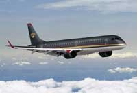 Royal Jordanian Airlines orders Seven Embraer 195 aircraft
