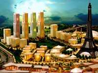 Central Park Towers of New York to be replcated in Dubai's Falconcity of Wonders - click to enlarge
