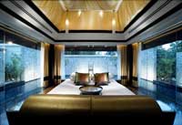 Bedroom at the Banyan Tree Phuket's luxurious new DoublePool Villas - click to enlarge