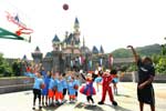 Kobe Bryant at Hong Kong Disneyland