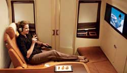 Singapore Airlines redefines First Class Luxury with Singapore Airlines Suites - click to enlarge