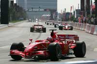 Formula 1 demonstration on the streets of Abu Dhabi - Abu Dhabi to Host Formula 1 Grand Prix in 2009 - click to enlarge