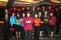 Orchard Hotel Singapore first to unveil M&C's global staff uniforms - click to enlarge