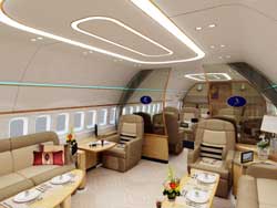 Stunning New Interior - Royal Jet Upgrading Fleet of Boeing Business Jets - click to enlarge (opens in new window/tab)