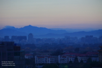 View from The Regent Beijing Hotel at dawn.