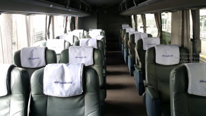 The VIP Bus service by Roong Reuang Coach between Suvarnabhumi Airport and Hua Hin is comfortable and affordable