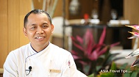 Chef Wicaya, Executive Sous Chef at The Ritz-Carlton, Bali.