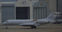 Bombardier Business Aircraft Global 6000 reg: N543GL at Don Mueang Airport in Bangkok, Thailand.